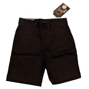 Jump Start Boy's School Uniform Shorts Black Size 6